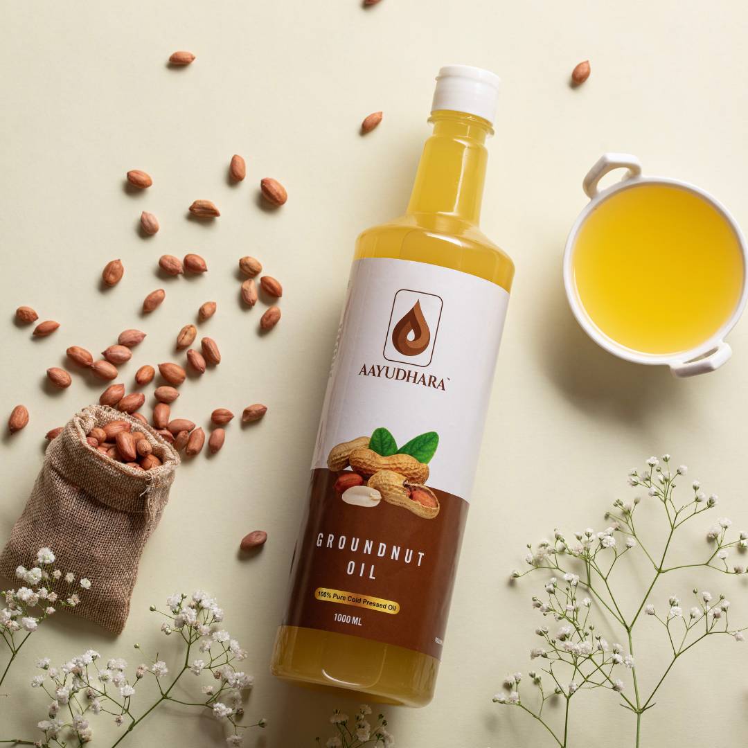 Cold Pressed Groundnut  Oil